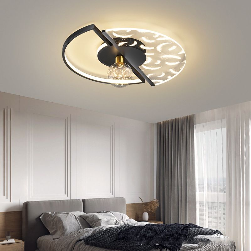 Nordic Style Ceiling LED Light Fixture Warm Room Light Creative Shop Light Bedroom Light