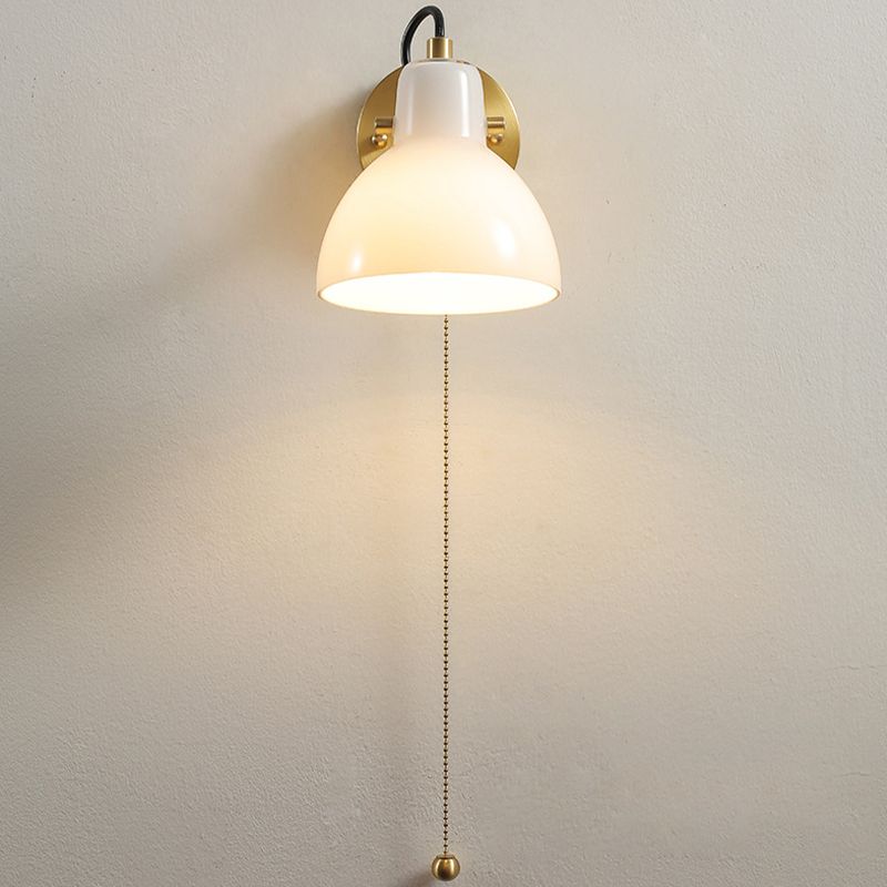 Dome Shape Sconce Light Fixture Modern Style Wall Sconce Lighting for Living Room