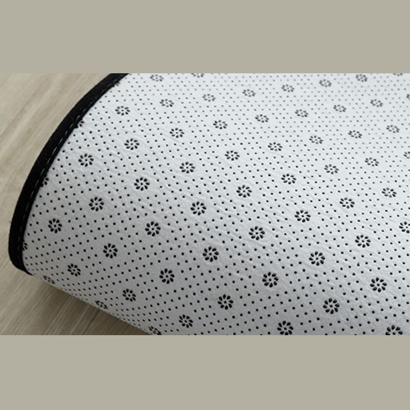Individuality Geometry Printed Rug Modern Shag Area Carpet Non-Slip Backing Carpet for Home Decor