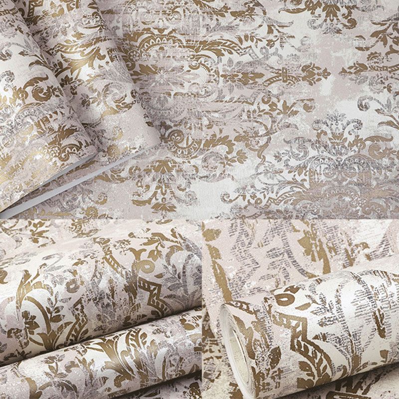 Classic Harlequin Wall Decor Elegant Flower Wallpaper 33'L x 20.5"W, Non-Pasted