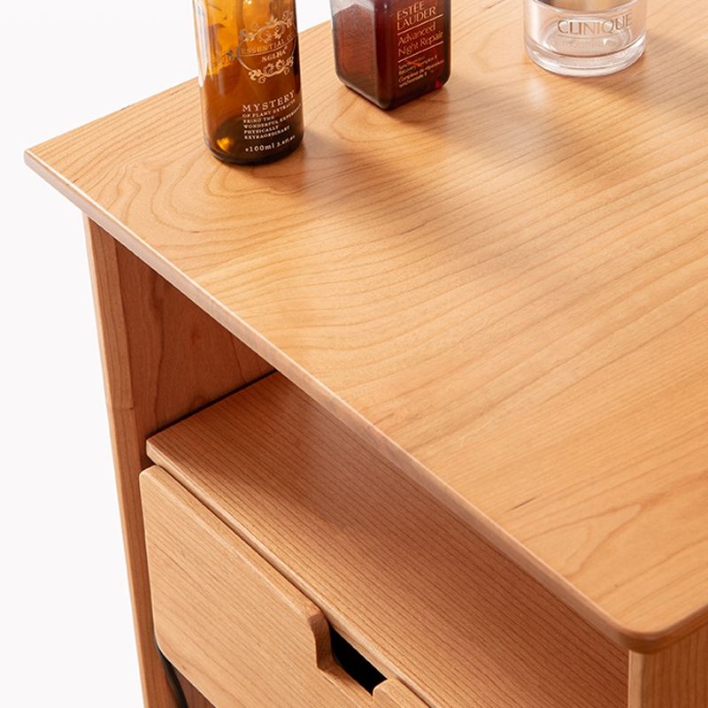 Modern Dressing Table Cherry Bedroom Lighted Mirror Standing Make-up Vanity