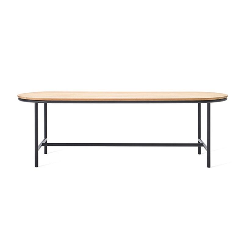 Solid Wood Patio Dining Sets Oval 1/3/7 Pieces Dining Table Set