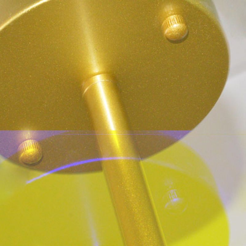 Cilindros de araña colgante de forma de cilindro Fixes de luz colgante de metal contemporáneo