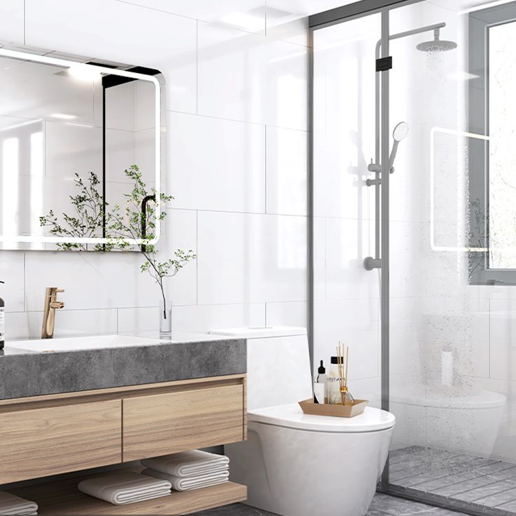 Polygon Peel and Stick Backsplash Tile PVC Peel and Stick Tile for Kitchen and Bathroom