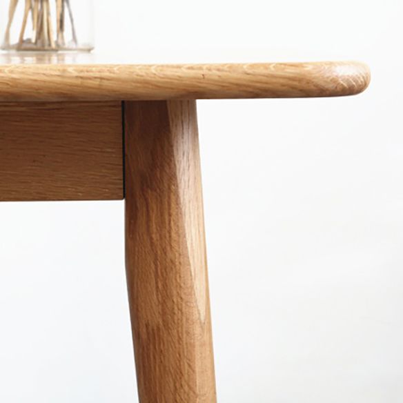 Kitchen Modern Solid Wood Dining Table of Standard Height with Formal Dining Room Sets