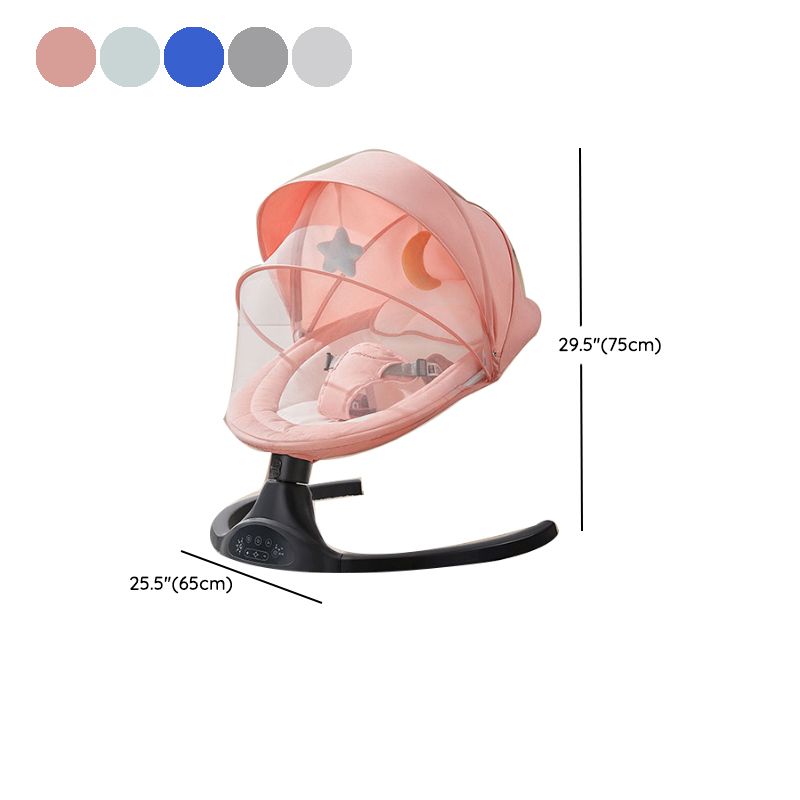 Electric Bedside Oval Bassinets Washable Side Crib Machine for Bedroom