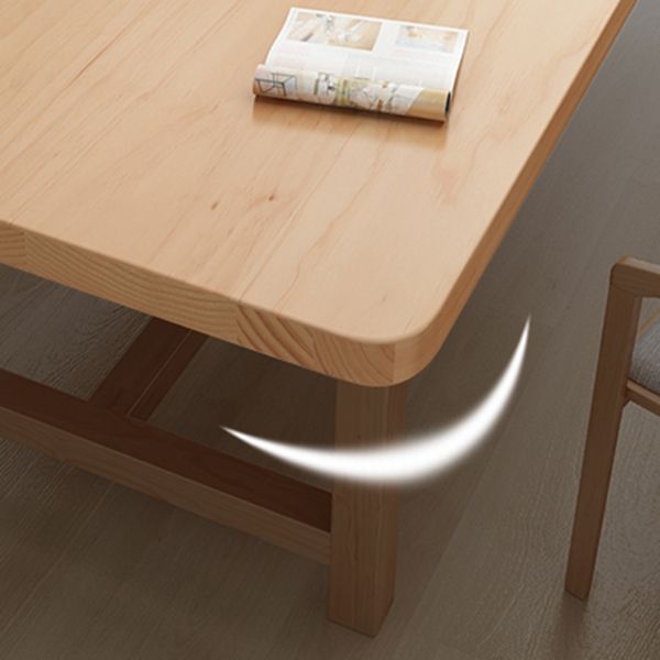 Modern Rectangle Dining Table 1/5/6/7 Pieces Dining Set for Dining Room