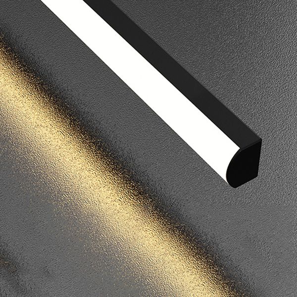 Luci a ciondolo dell'isola lineare contemporanea Metal 3 Lights Freepurs