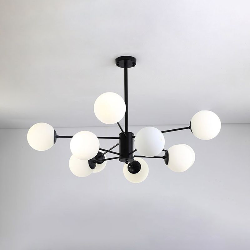 Globe kroonluchter verlichtingsarmaturen moderne multi-head suspensie hanger lampen