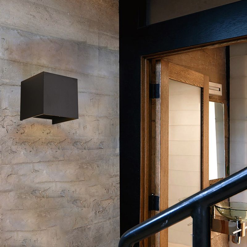 Nordic Modern Style Mur Light LED Mur Moup Mot Sconce lampe pour la lampe intérieure extérieure