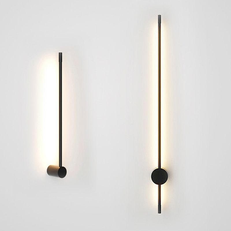 1 Licht linearer Wandleuchten moderner minimalistischer Eisenleuchten Wandleuchte