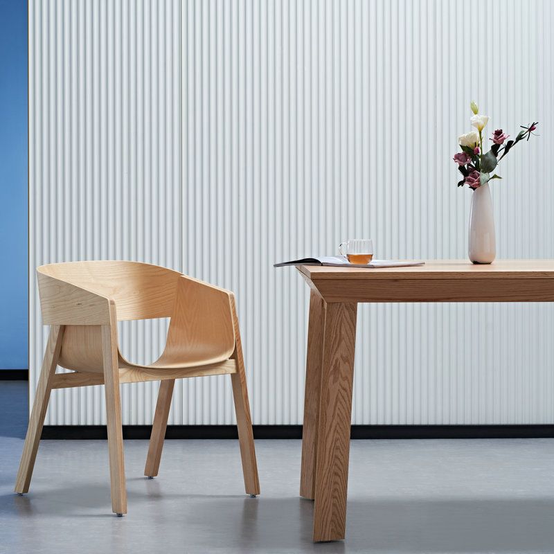 Traditional Wood Dining Arm Chairs Open Back Dining Side Chair