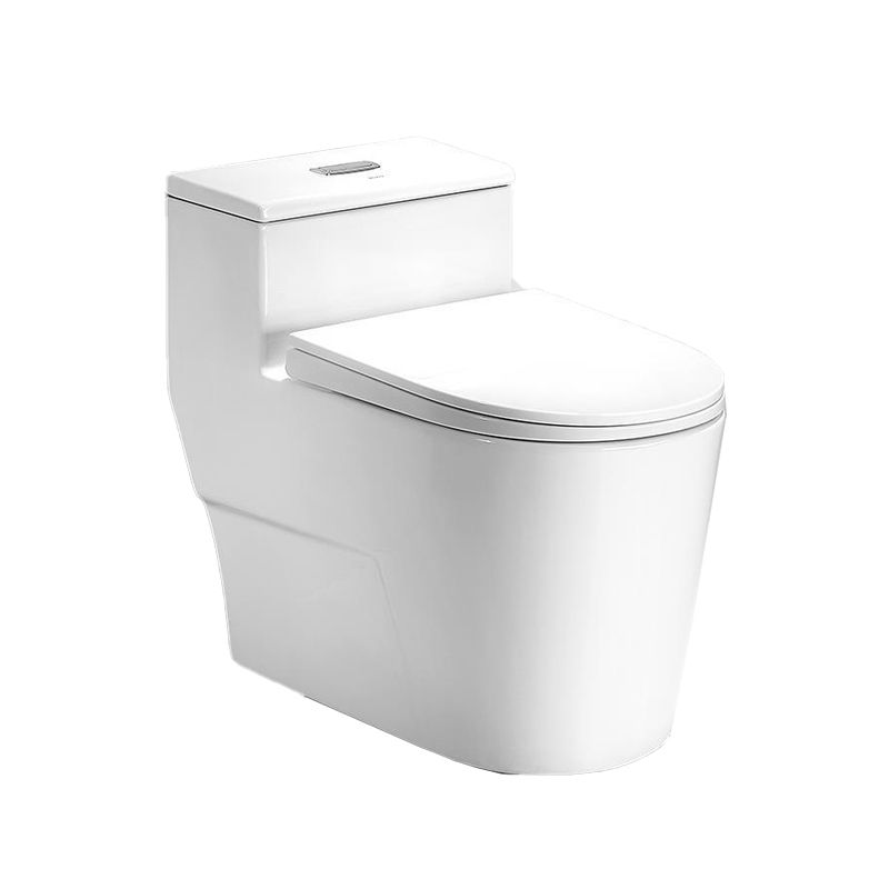 Traditional Floor Mounted Flush Toilet Ceramic Siphon Jet Urine Toilet for Bathroom