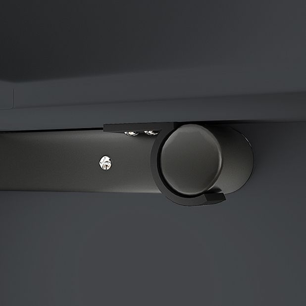 Modern Style Bookcase Closed Back Bookshelf with Door for Home Office