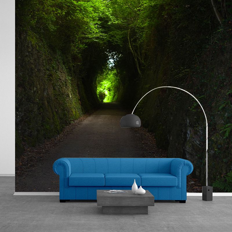 Modern Style Spatial Extension Mural Mildew Resistant Wallpaper for Home Decoration