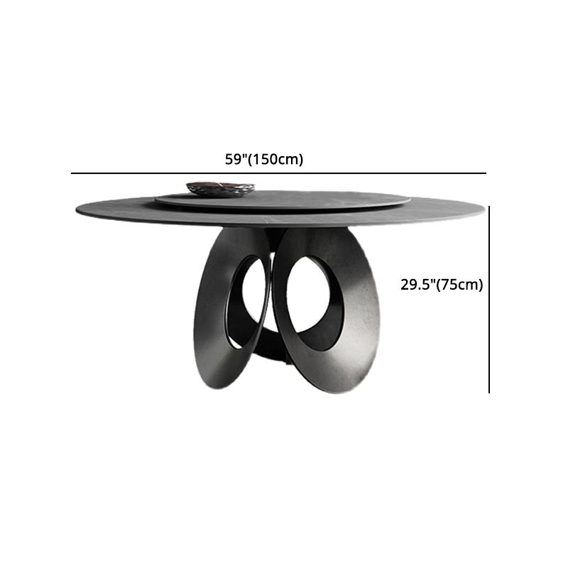 Modern 1/4/5/7 Pieces Dining Set Sintered Stone Round Dining Furniture Set /Separate Items