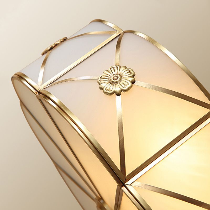 Glass Ceiling Light Fixture Minimalist Style Ceiling Flush Mount