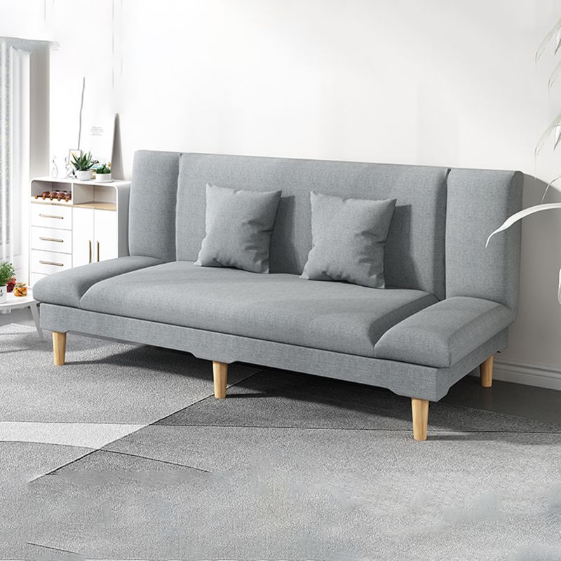 Scandinavian Chaise Lounge Solid Color Chaise Lounge Sofa Armless