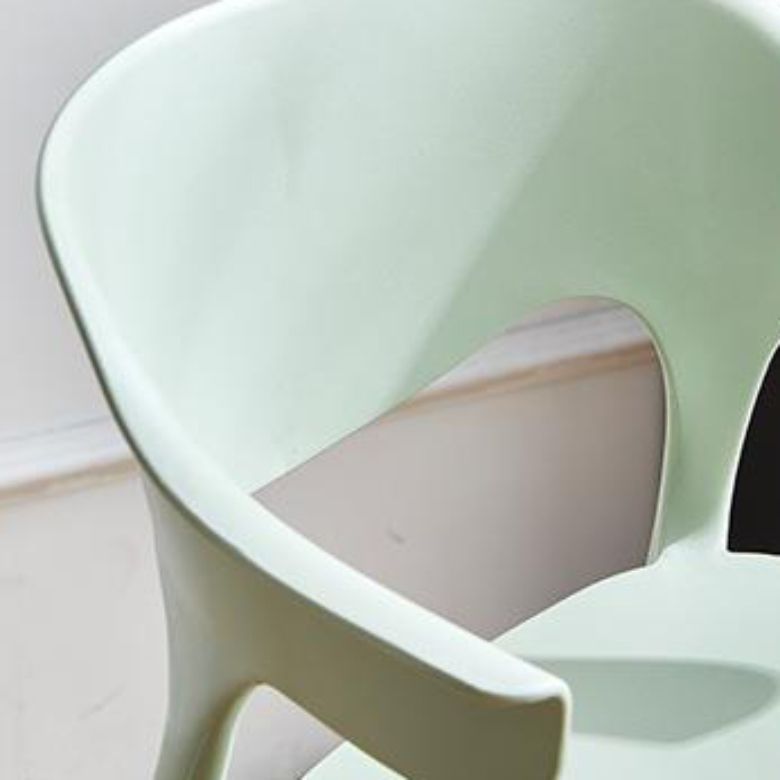 Contemporary Acrylic Bar Stools Indoor Low Back Counter Chair