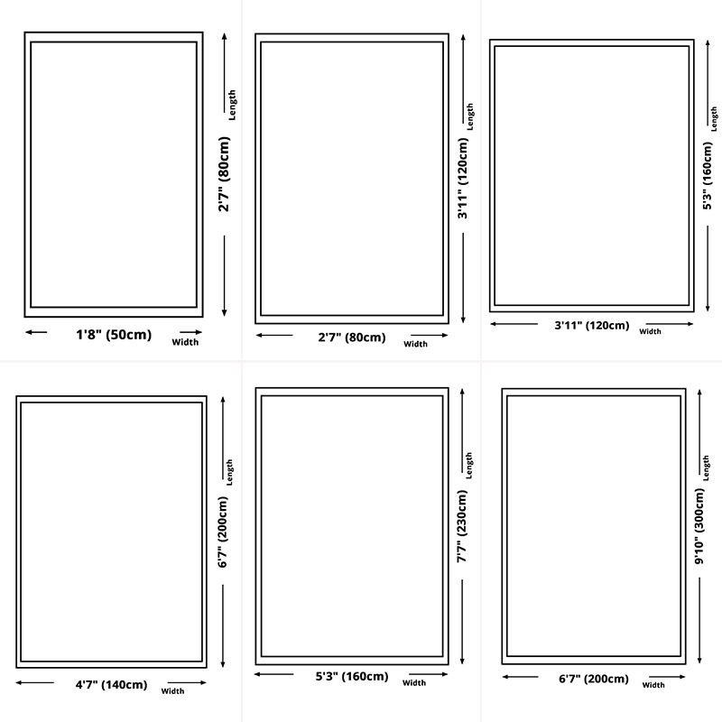 Orange Tone Modern Indoor Rug Polyester Horse Print Carpet Easy Care Rug for Home Decoration