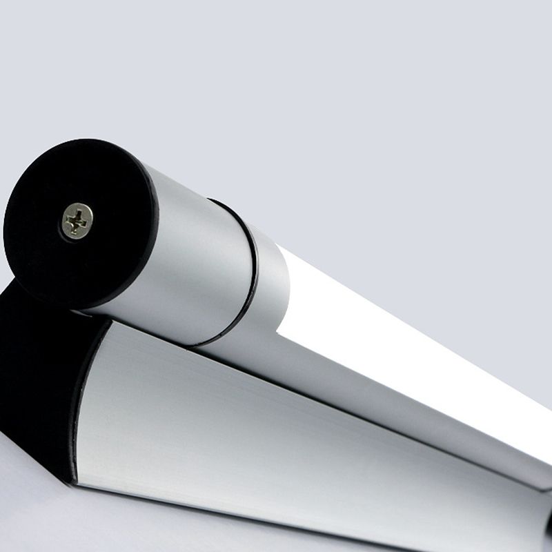 Simplicité Mur Linear Éclairage en métal Métal LED CHAMBRE LAMPE LAMPE DANS CHROME