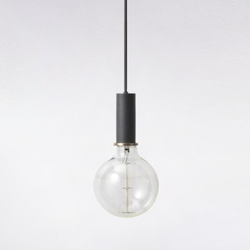 Bulb mini ciondolo mini ciondolo in stile industriale in metallo appeso per sala da pranzo