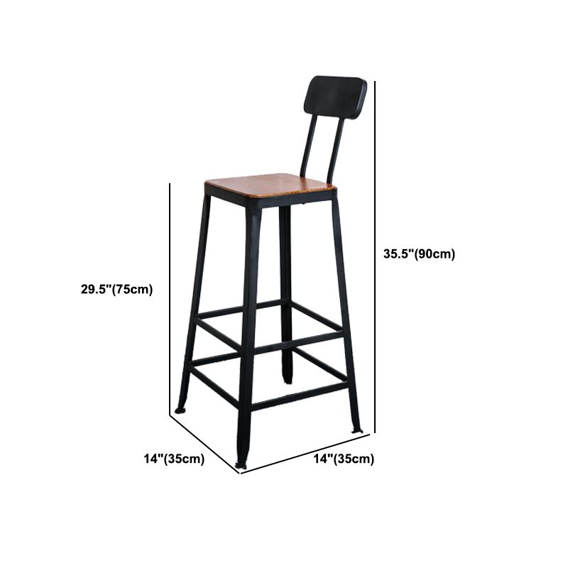 Solid Wood Modern Pub Table Set for Home Metal 1/3 Piece Bar Set