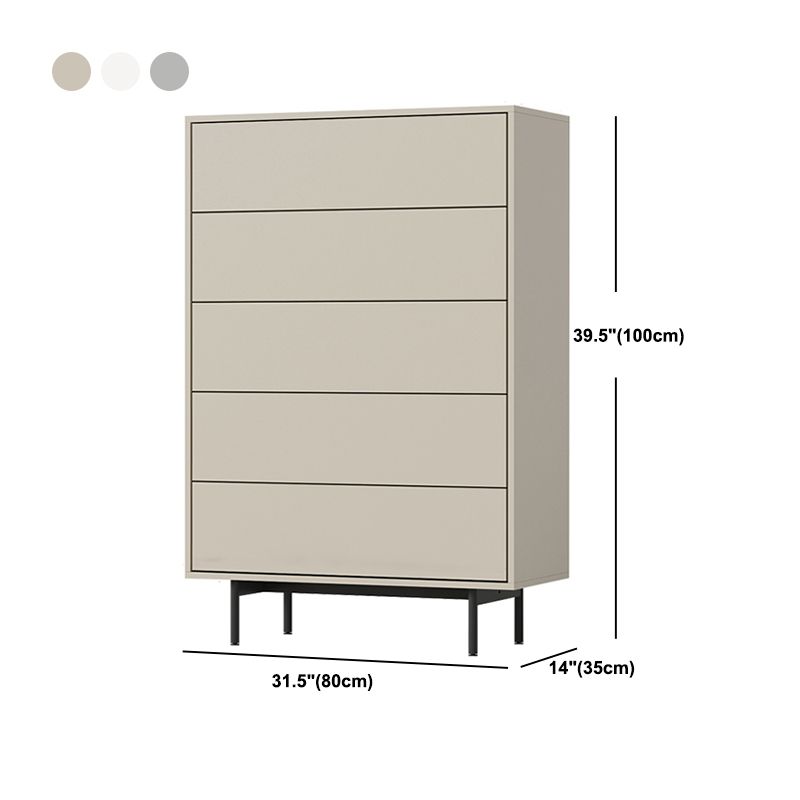 9.37"/47.24" Tall Wooden Chest, Rectangle Accent Chest with Drawers