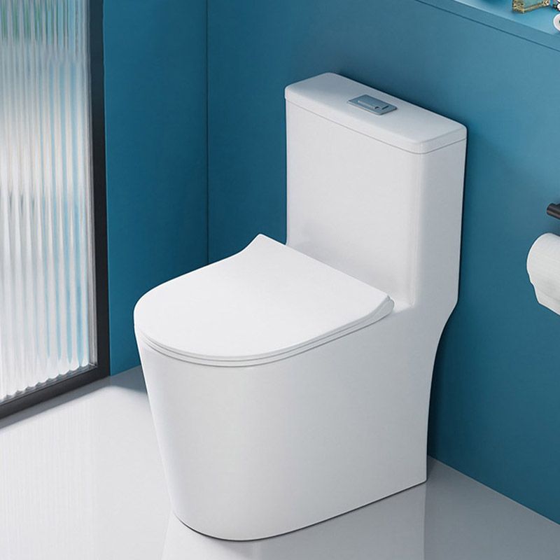 Traditional All-In-One Toilet Bowl Floor Mounted White Urine Toilet for Bathroom