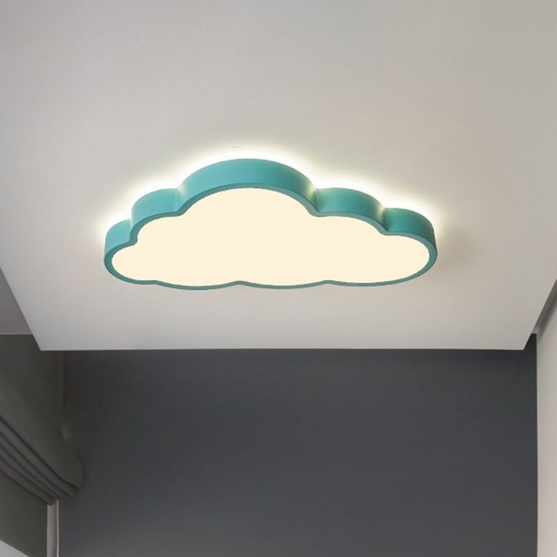 Macaron Wolkenförmig Flush Lighting Acryl-Schlafzimmer LED Flush Deckenleuchte Licht
