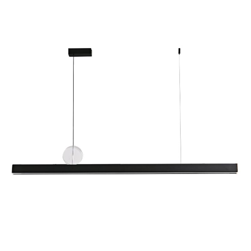 Zeitgenössische Küche Anhänger linear linearinselbeleuchtung Metall 1 Licht