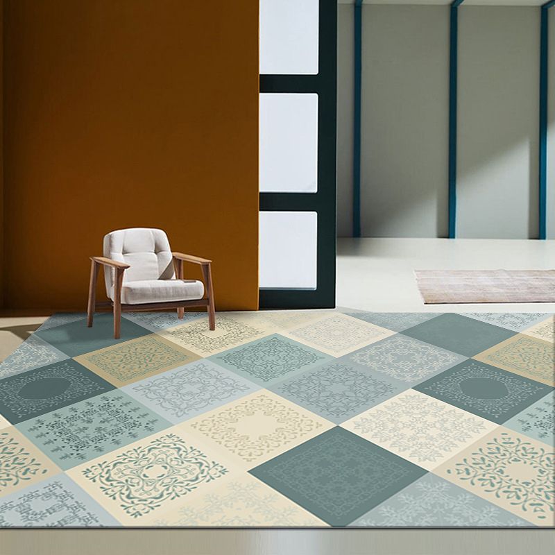 Alfombra de alfombra de alfombra moderna gris moderno alfombra de respaldo sin deslizamiento para la decoración del hogar