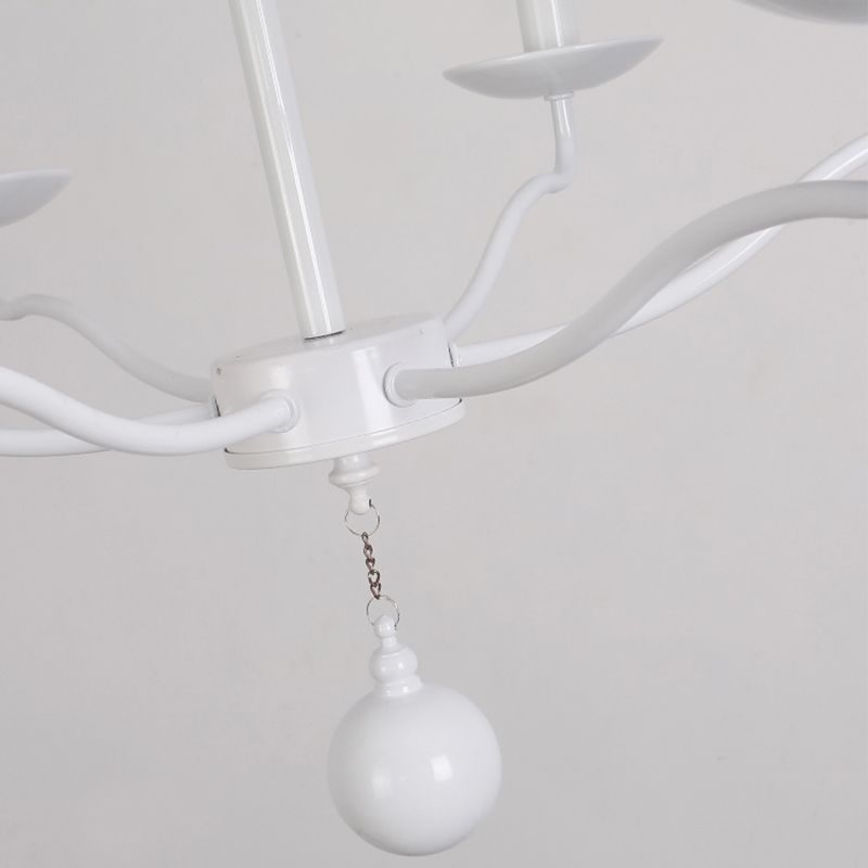 Traditional Metal Pendant Light Sputnik Cylinder Ceiling Light for Dining Room