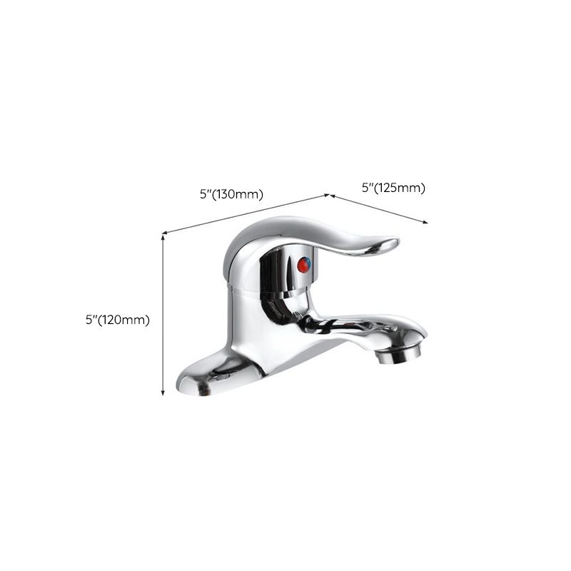 Vessel Sink Bathroom Faucet 2 Hole Faucets Chrome Lever Handle