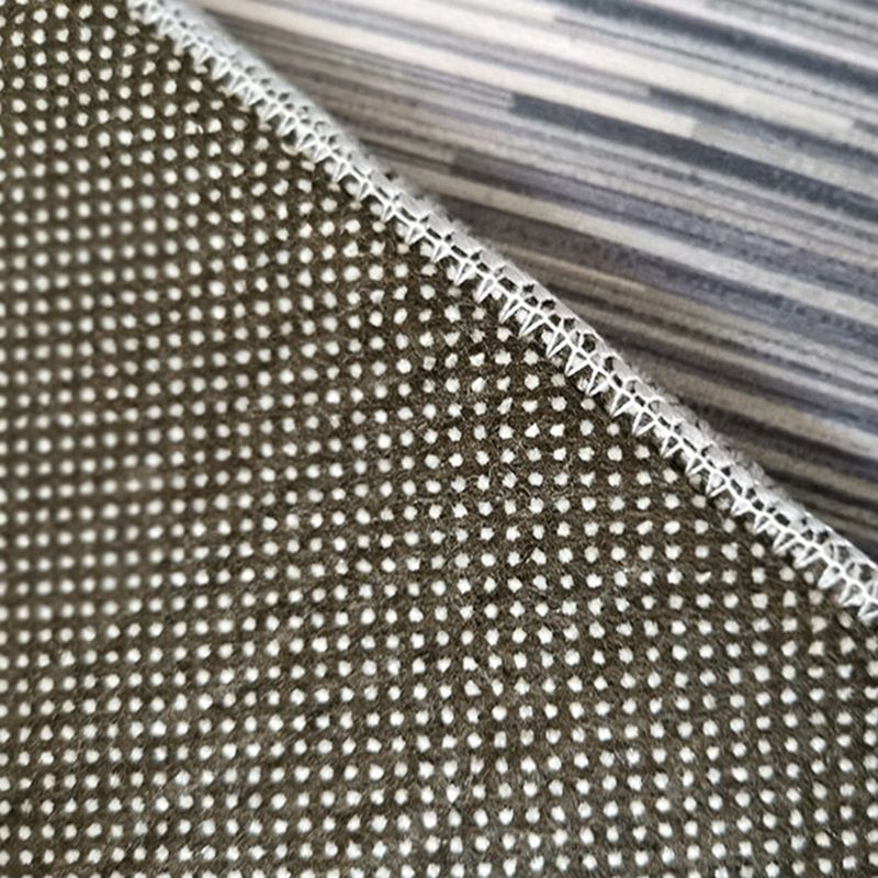 White Tone Nordic Area Carpet Polyester Color Blooming Rug Non-Slip Backing Carpet for Home Decor