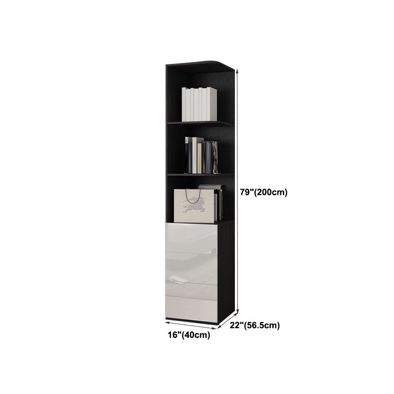 Engineered Wood Wardrobe Cabinet Hinged Modern Wardrobe Armoire