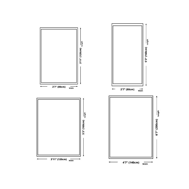 Tapis à rayures tigres vintage Tapis en polyester tapis de support sans glissement pour le salon