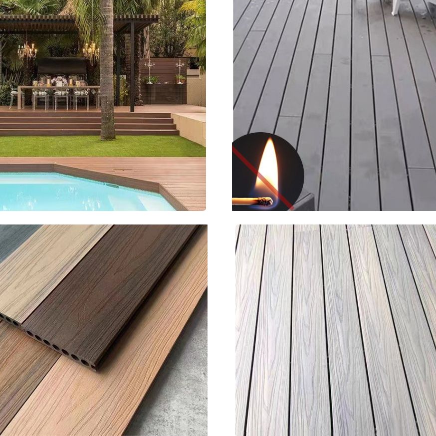 Embossed Patio Flooring Tiles Nailed Deck Tile Kit Outdoor Patio