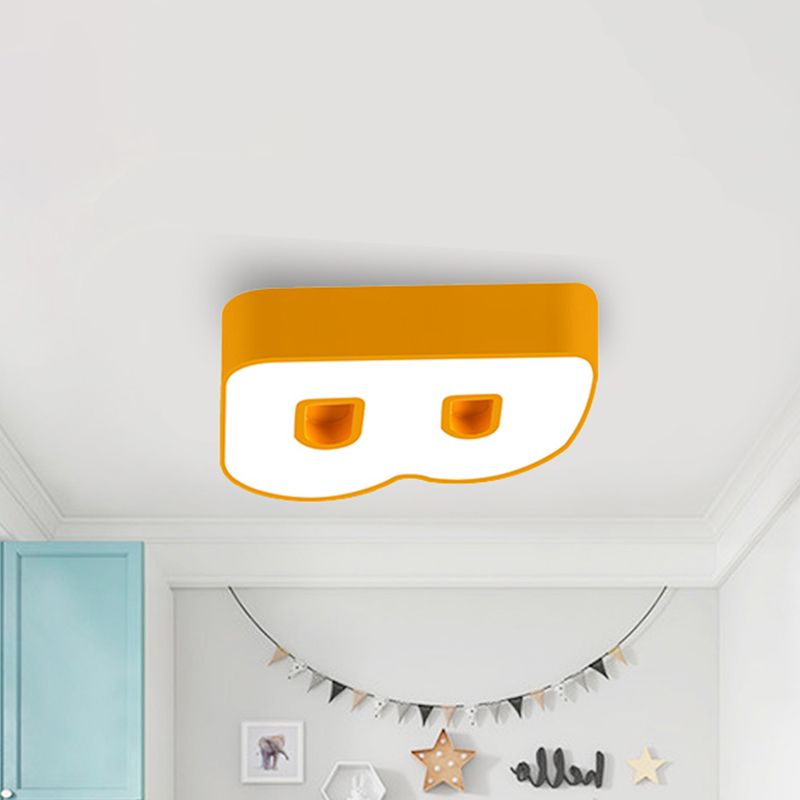 Kids Letter LED Ceiling Mount Light Acrylic Candy Colored Flush Light for Kindergarten
