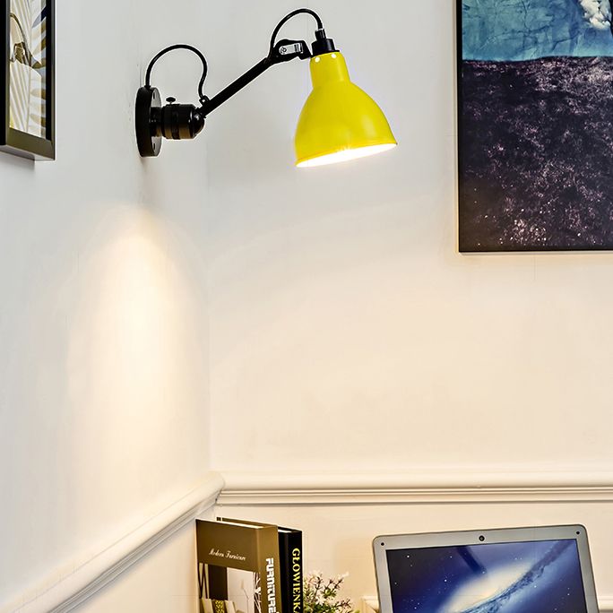 Estilo contemporáneo Luces de apliques de pared ajustables 1 Luz de luz de luz