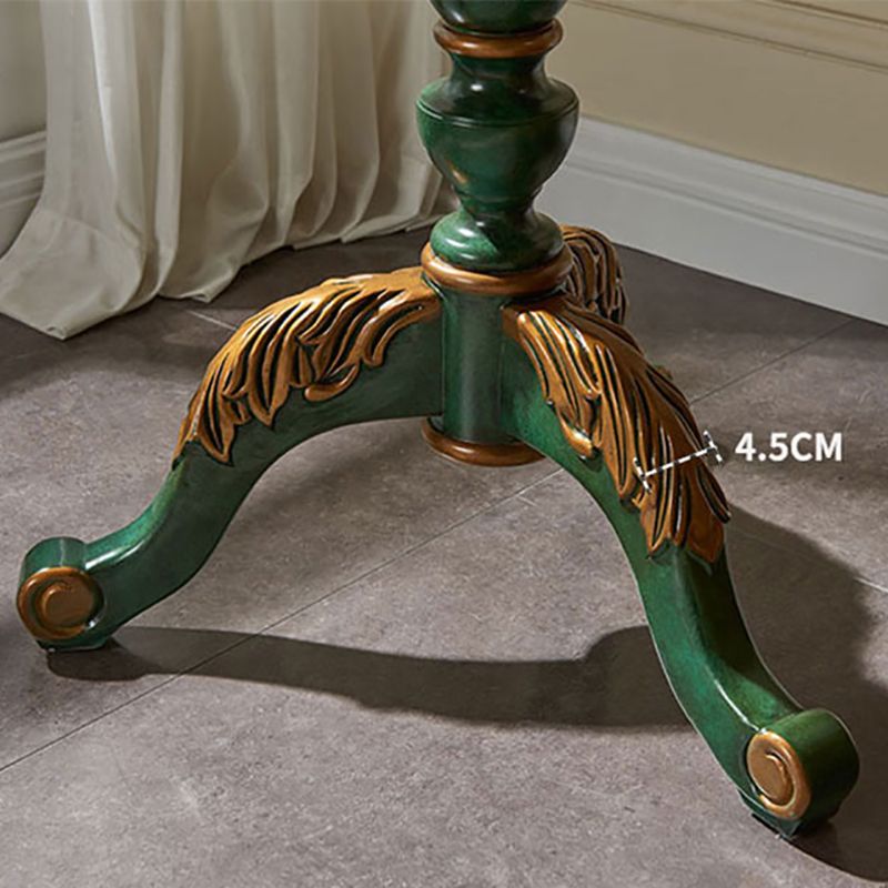 French Country Distressed Cocktail Table Wooden Coffee Table for Home