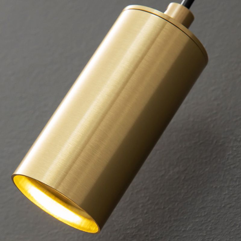 Contemporary 1/2-Light Wall Mounted Sconce LED Metal Wall Light