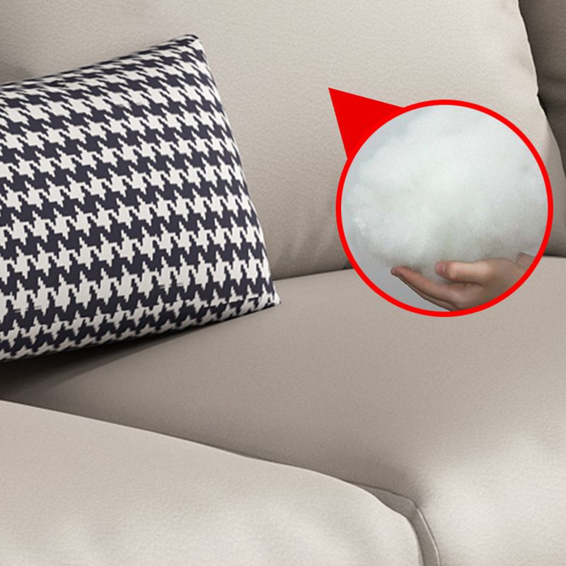 Stain-Resistant Living Room Sofa Pillow Top Arm Standard Settee