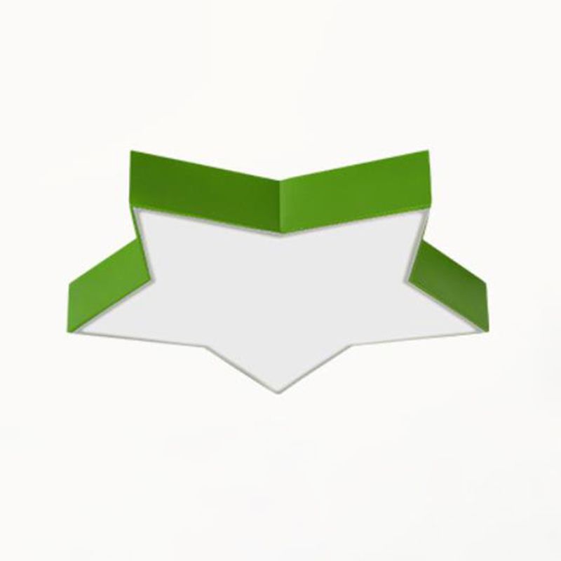 Plafonnier LED Simplicity Star en acrylique pour chambre d'enfant