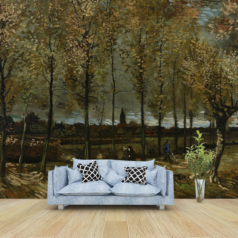 Peinture murale décorative de couleurs vives, écologique pour la décoration murale