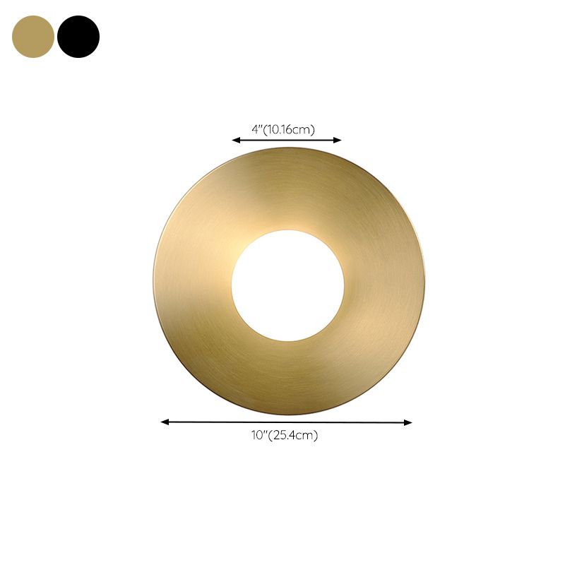 Modern Style Wall Lamp Metallic Wall Light Sconce for Bedroom