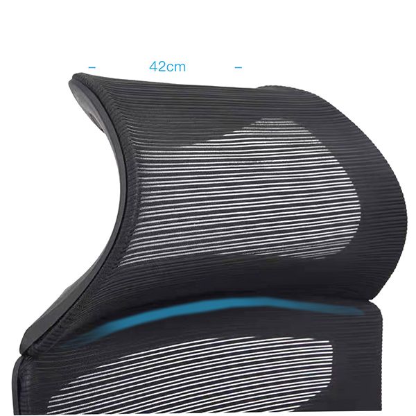 Modern Fixed Arms Office Chair Ergonomic Breathable AirGrid Chair