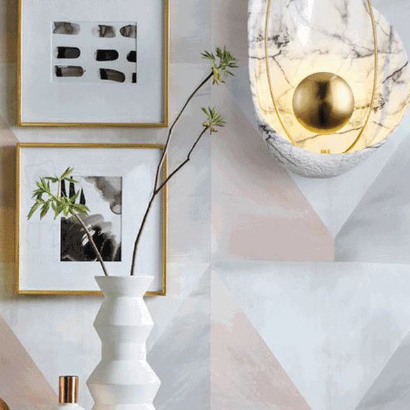 Conchoidal SCONCE LICTE FICTURE Moderne Creative Style Resin 1 Light Sconces