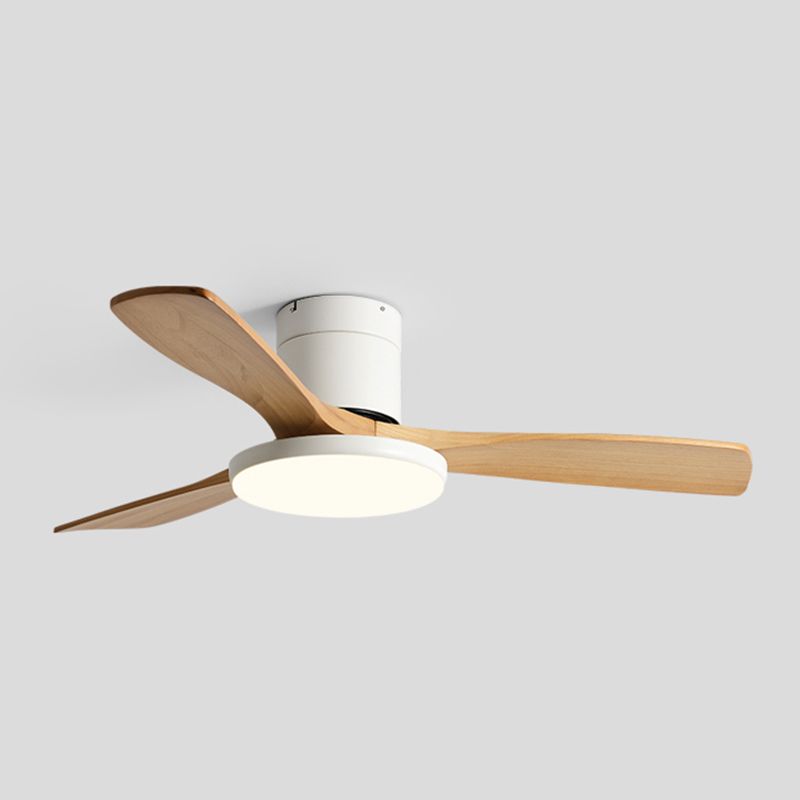 Unique Shape Ceiling Fan Light Kids Style Metal Single Light Ceiling Fan Lamp for Bedroom