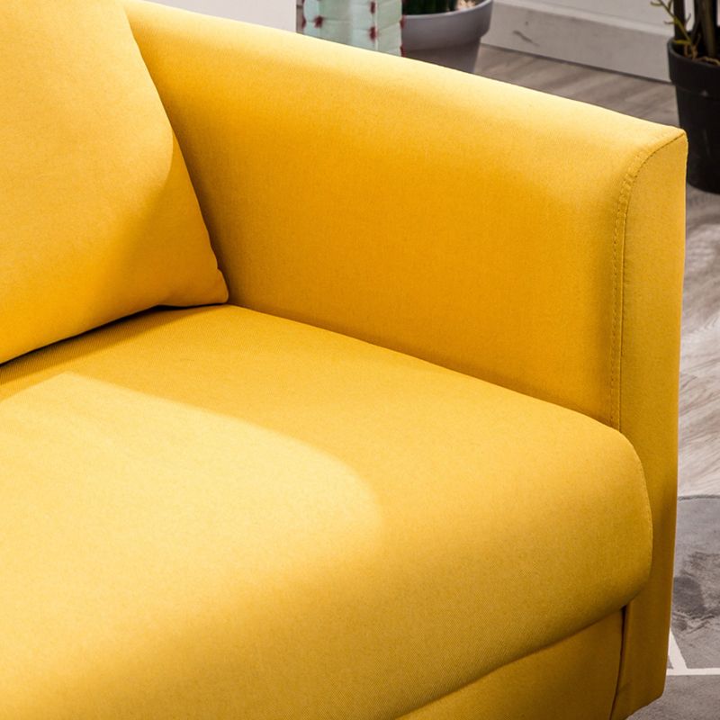 Chesterfield Moderne Kissen Sofa Smoking Arm 4 Holzbeine Sofa